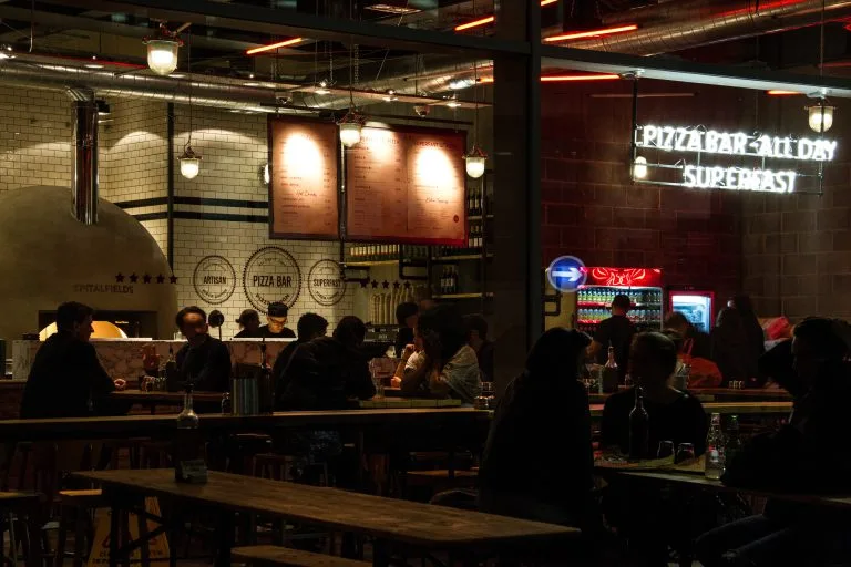 Roman Style Pizza in East London