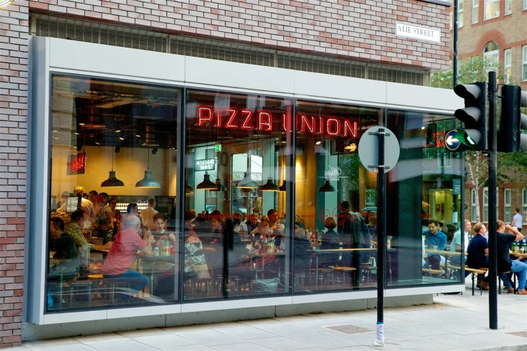 Pizza Union Aldgate, 29 Leman Street