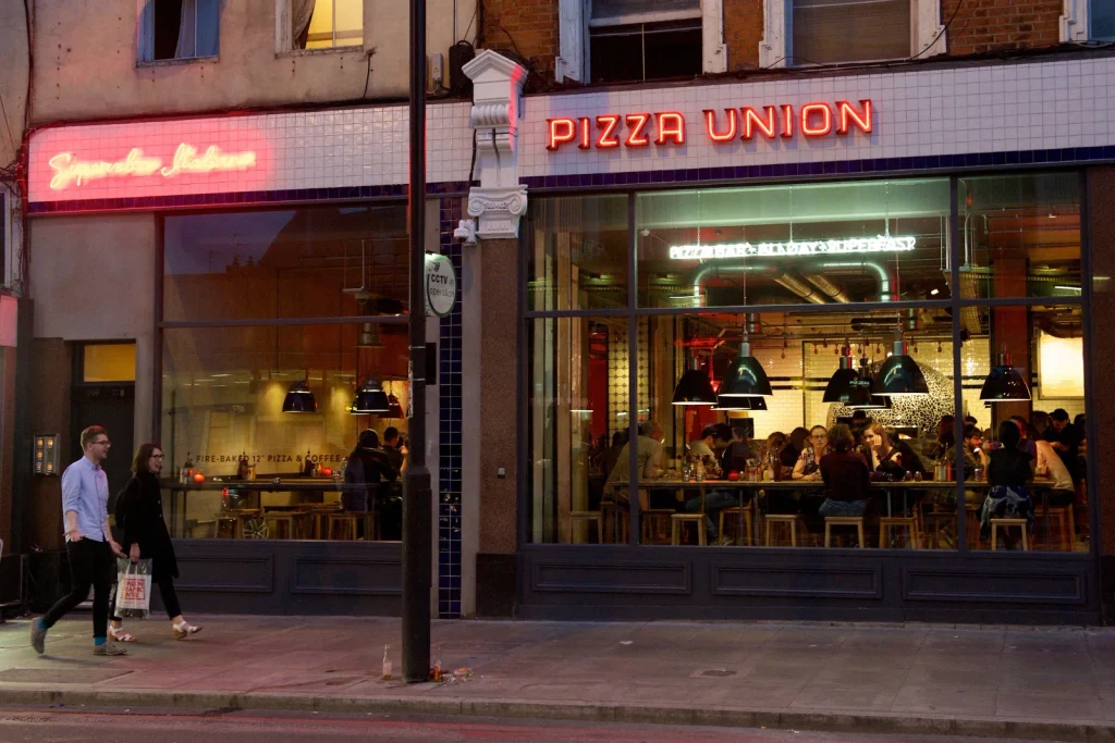 Pizza Union Kings Cross, 246-250 Pentonville Road
